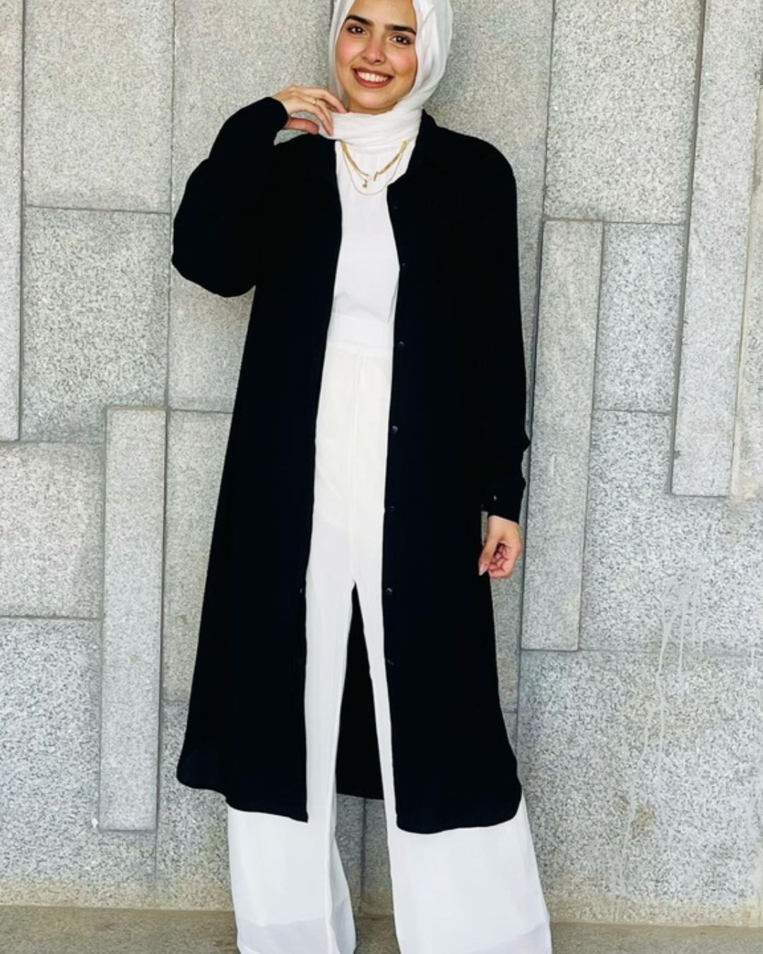Long Shirt Chimes - Black