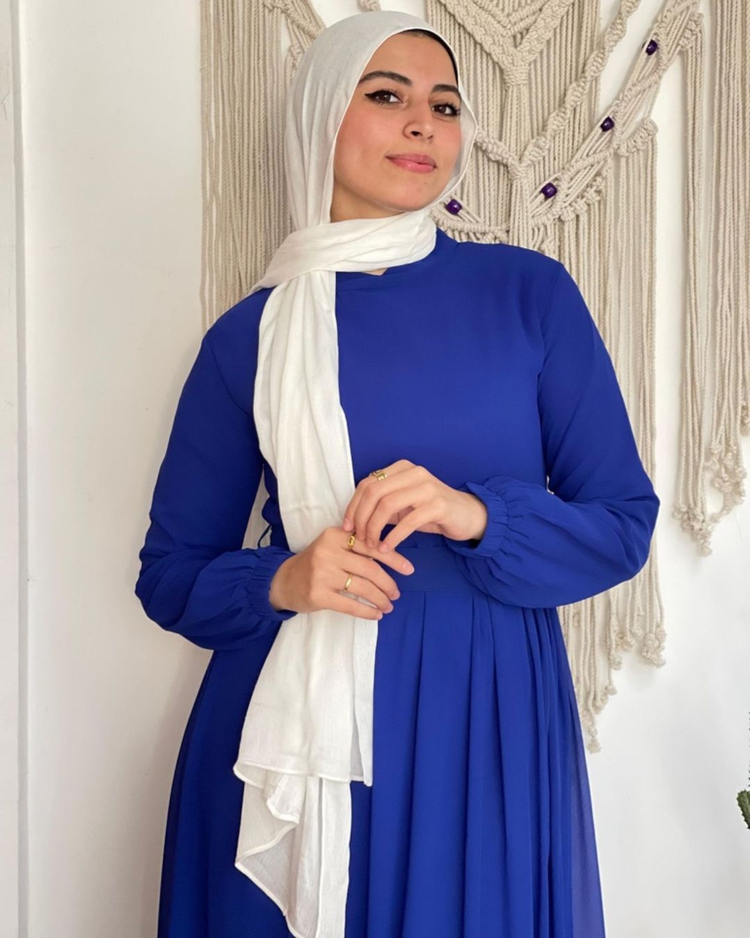Flowy Dress -Blue