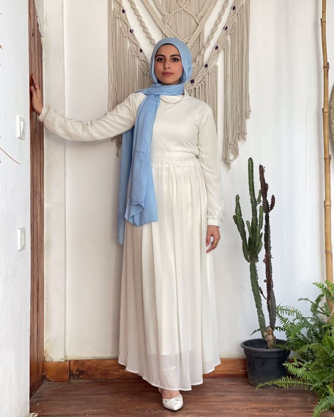 Flowy Dress - Off white