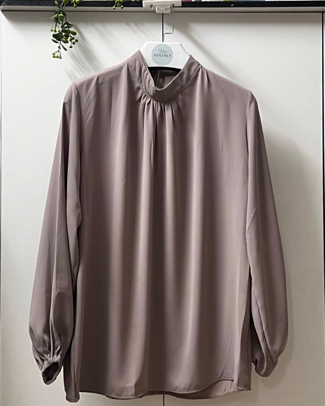 Amalia Blouse - Cafe