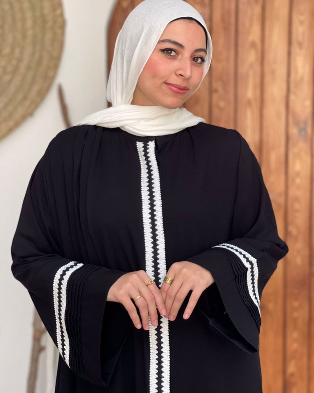 Hoda Abaya - Black - W