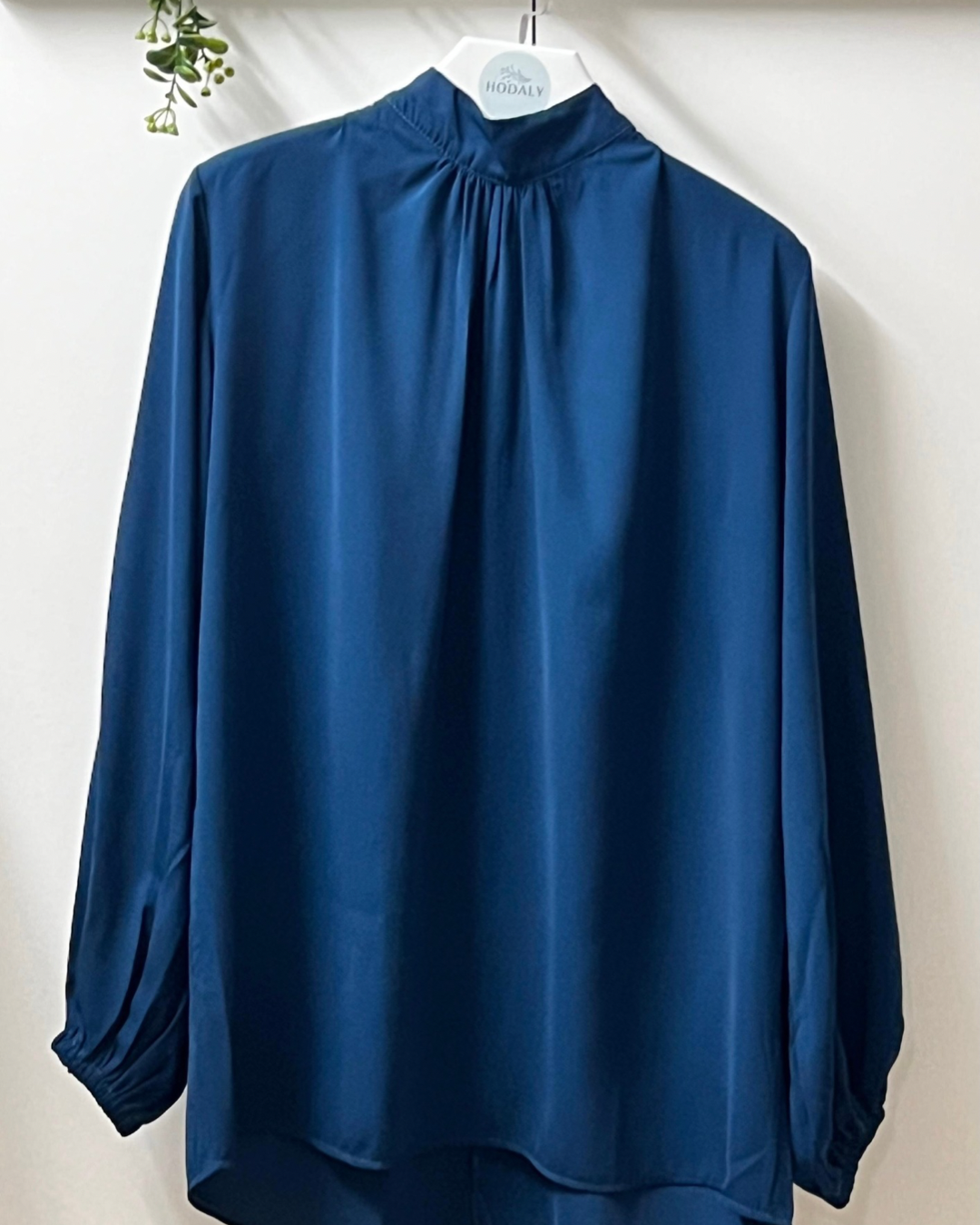 Amalia Blouse -Petroleum Blue