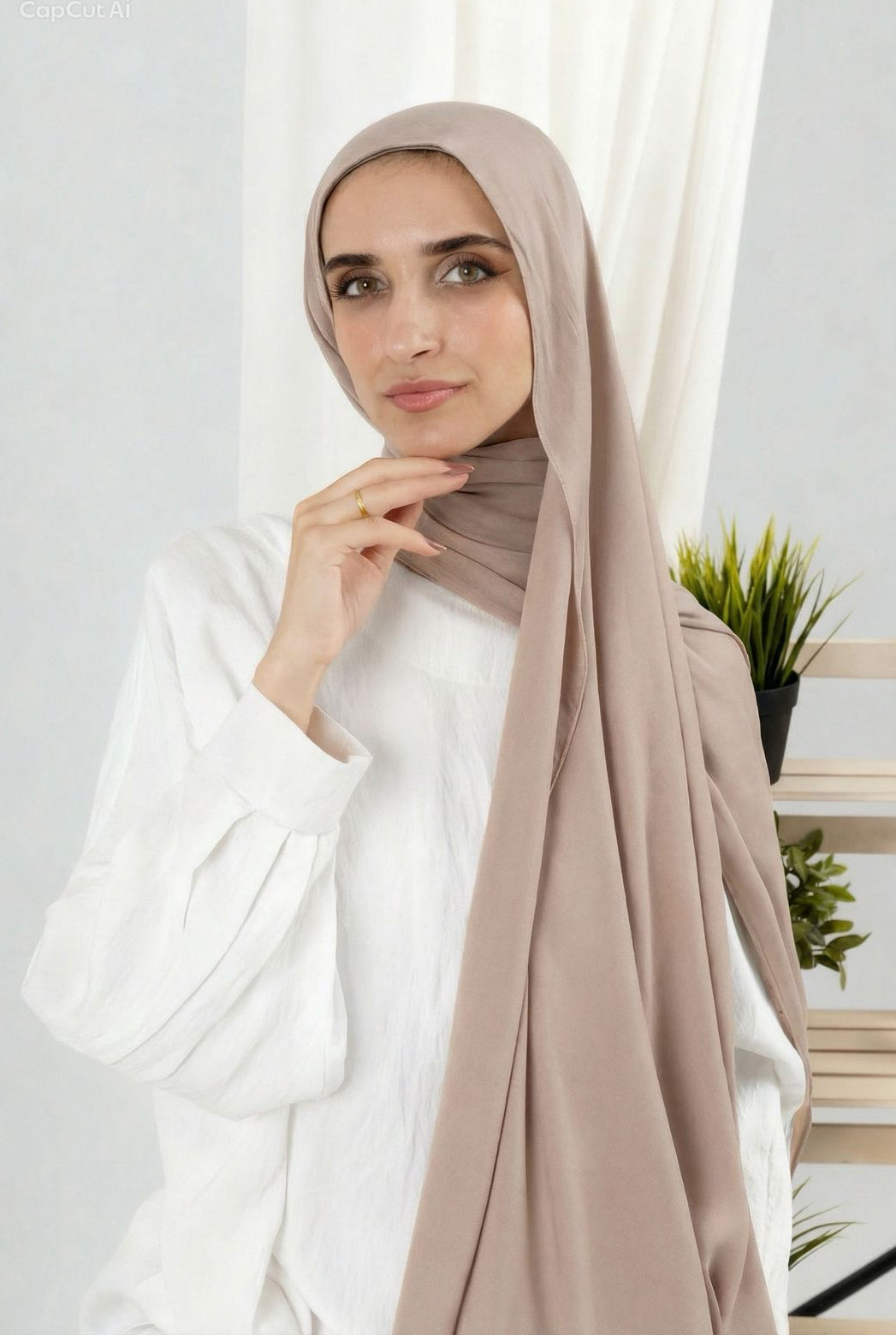 Modal Veil - Beige