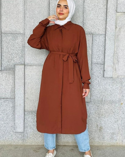Long Shirt Chimes - Brown