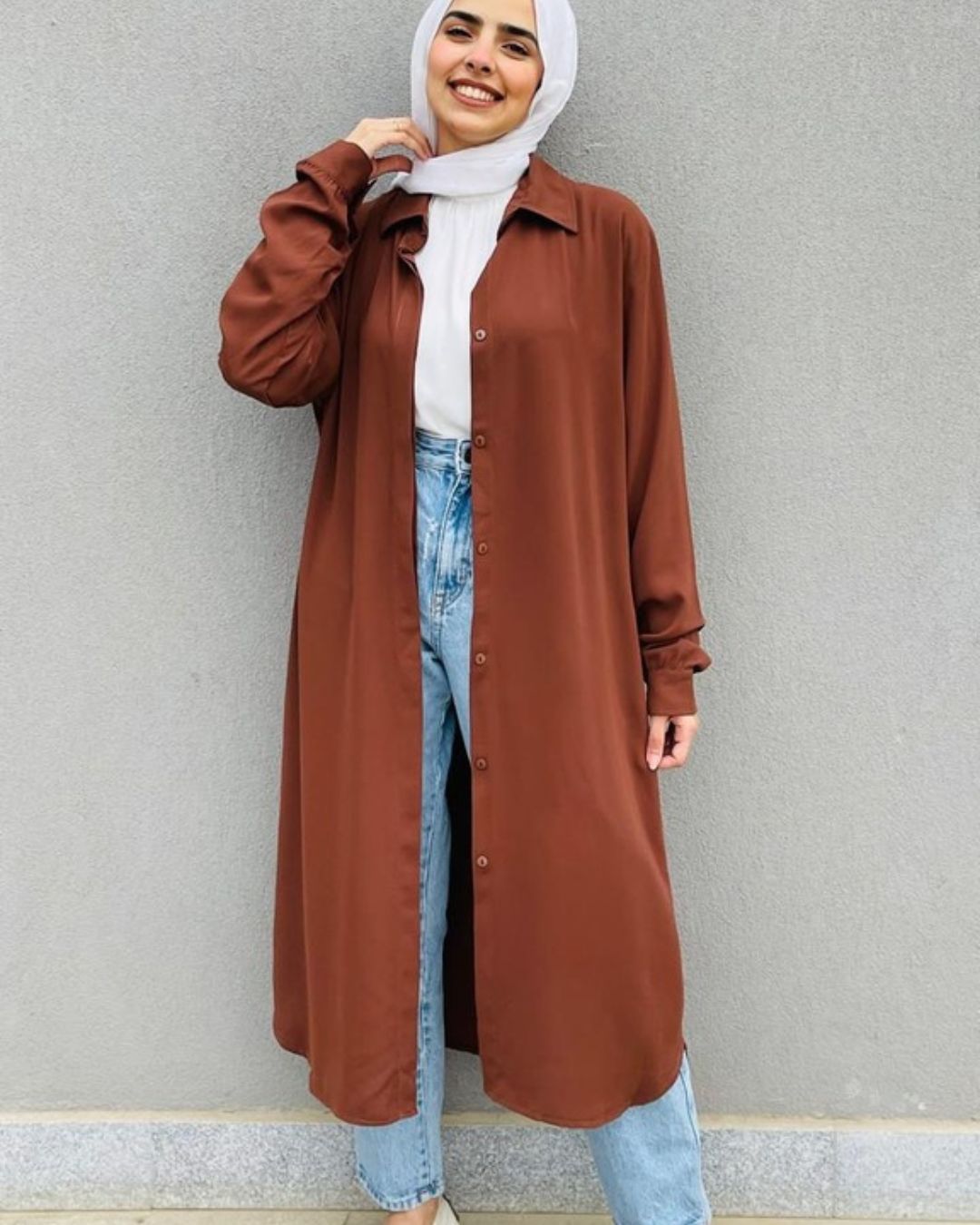 Long Shirt Chimes - Brown