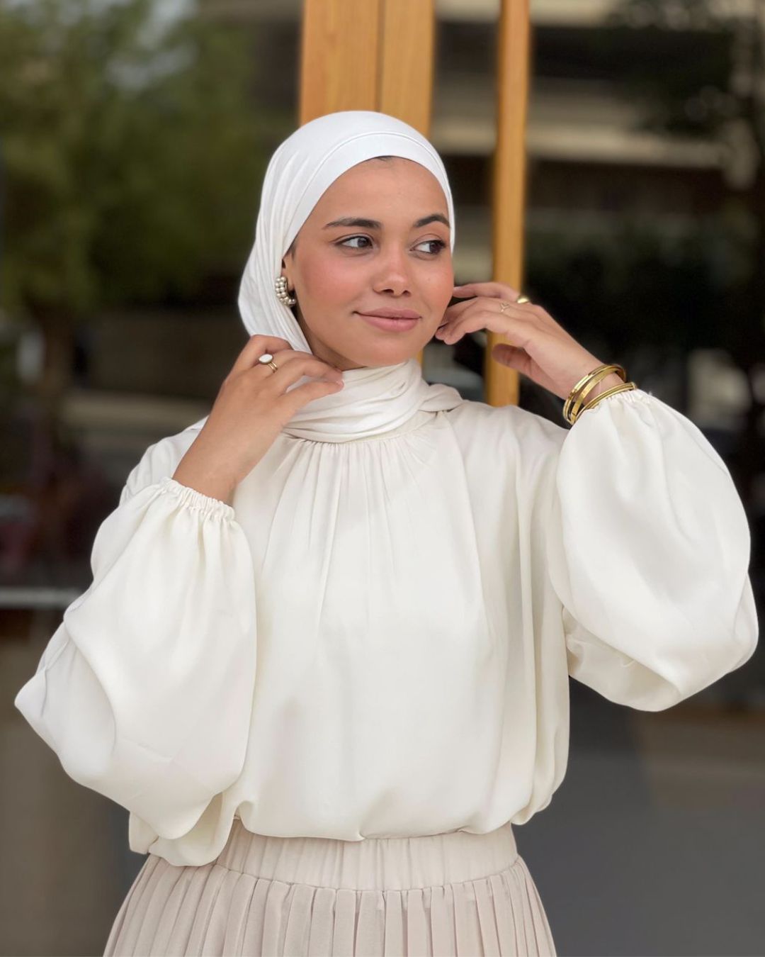 Amalia Blouse - Cream