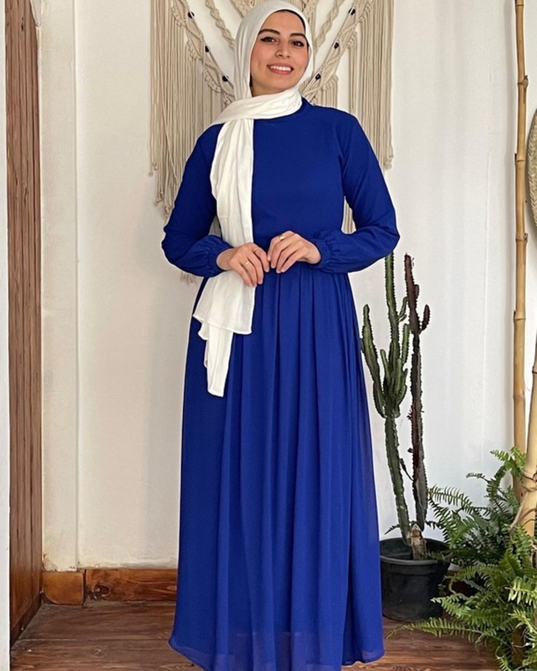Flowy Dress -Blue