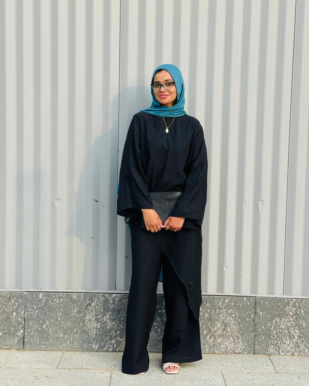 Afnan Linen Pants - Black