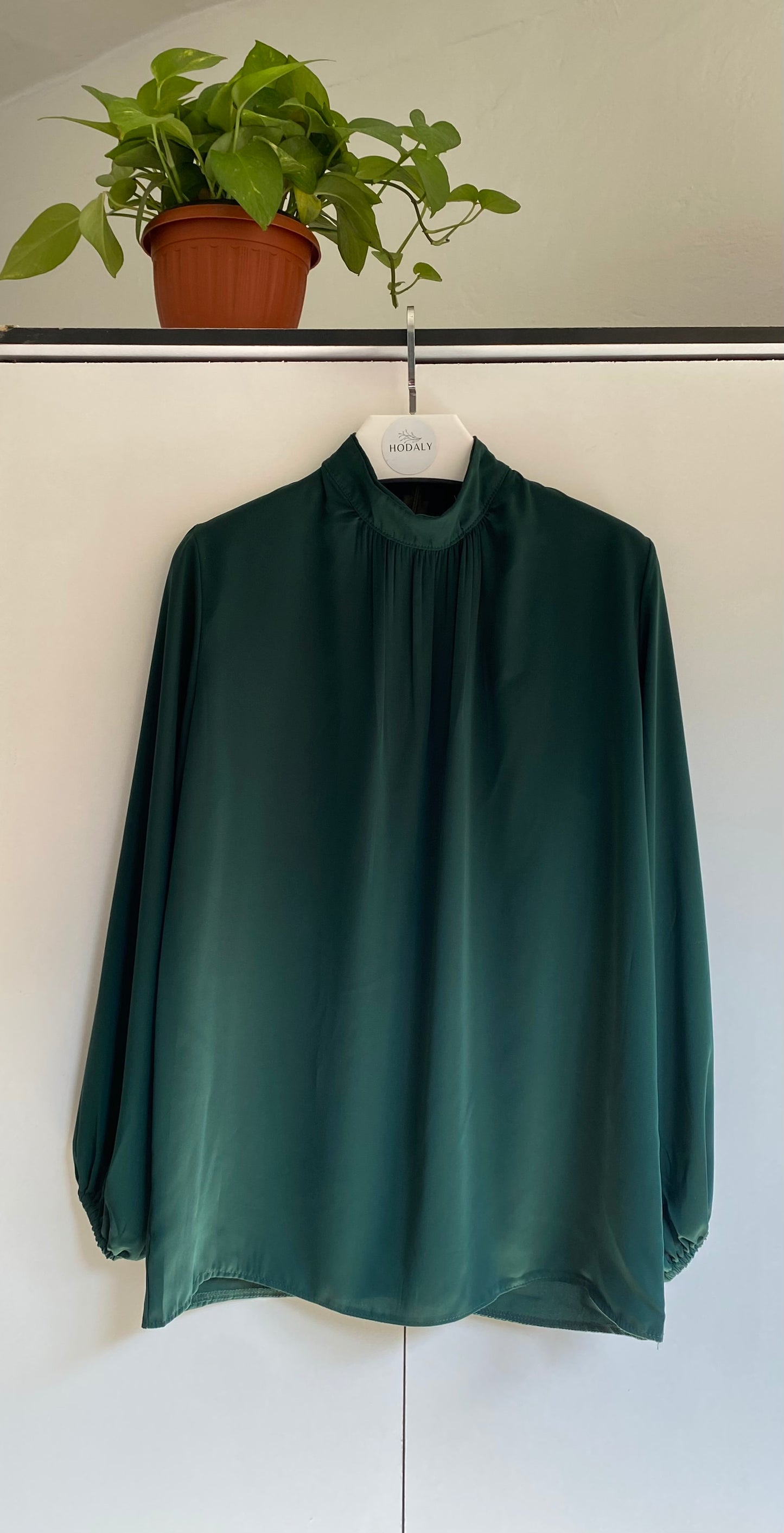 Amalia Blouse -Olive Green
