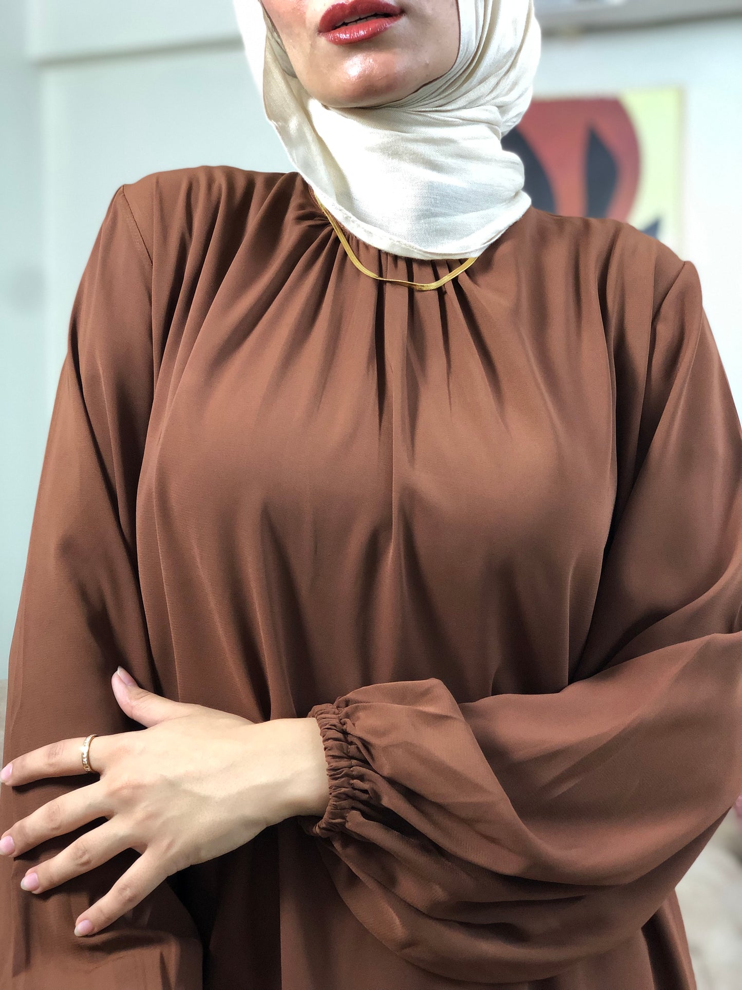 Amalia Blouse - Brown