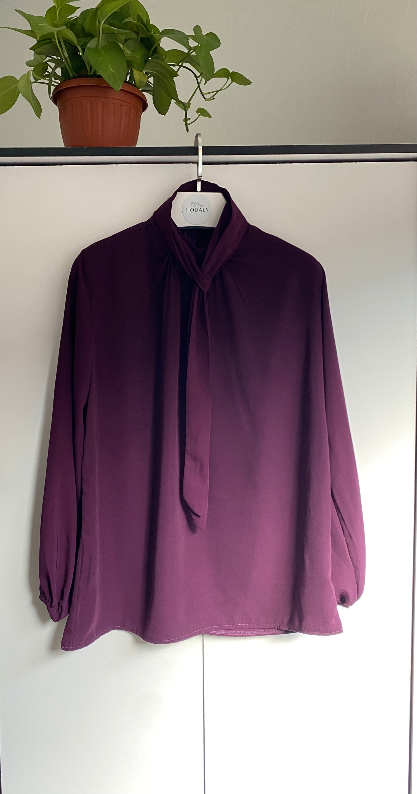 Amalia Blouse - Dark Purple