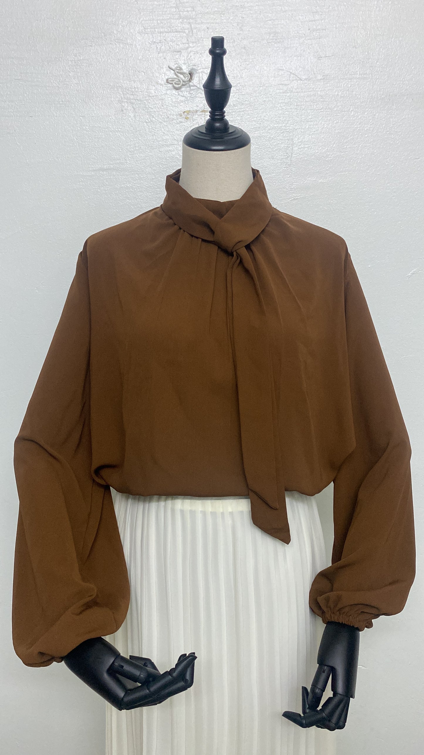 Amalia Blouse - Brown