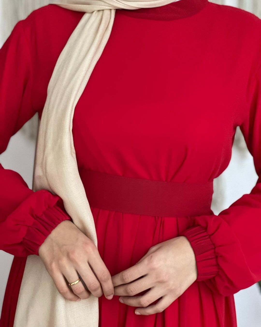 Flowy Dress - Red