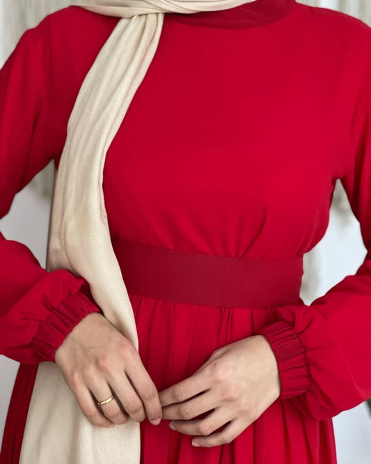 Flowy Dress - Red