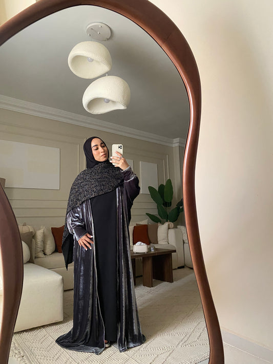 كفتان مِخمل - Grey