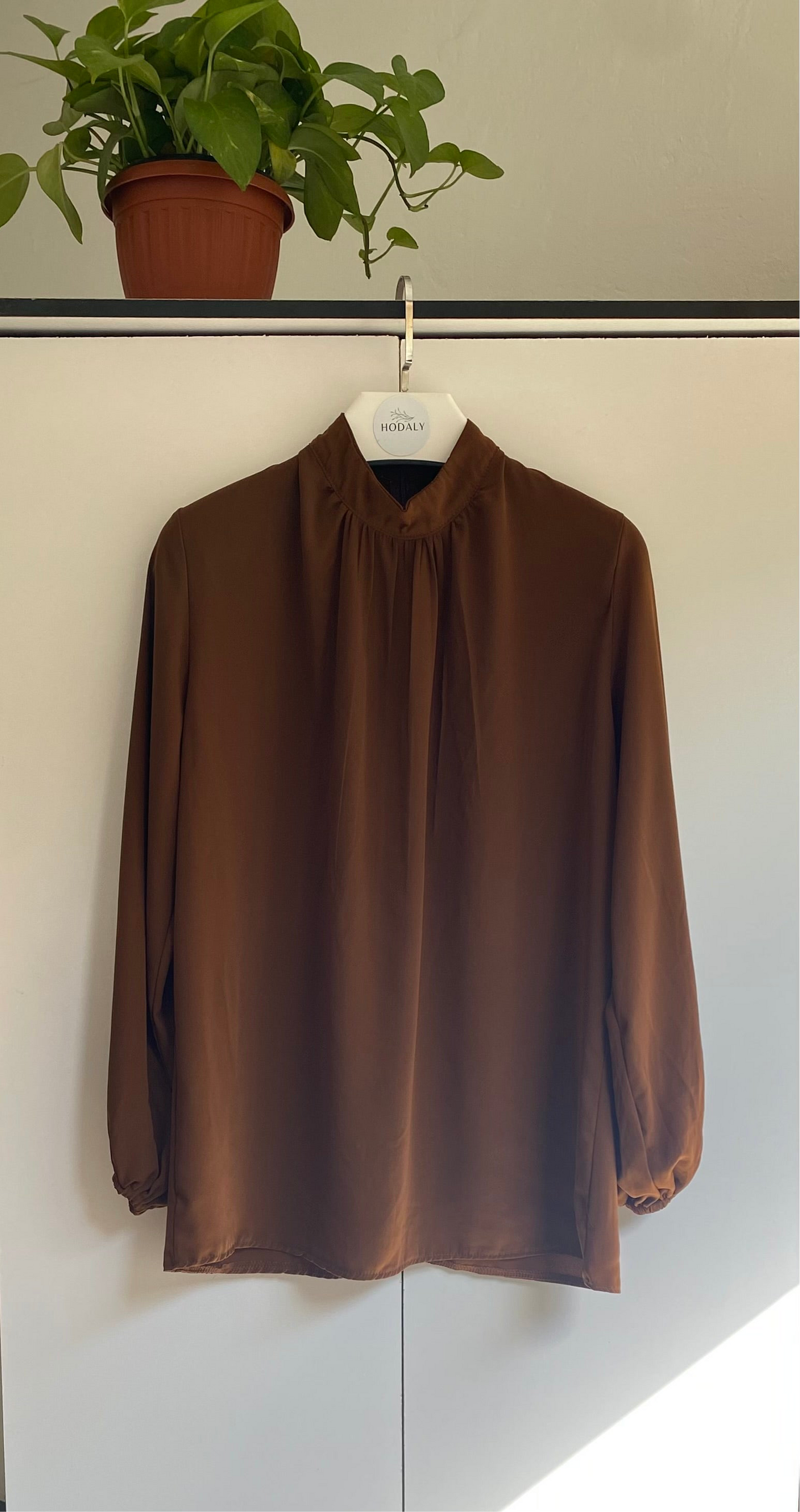 Amalia Blouse - Brown