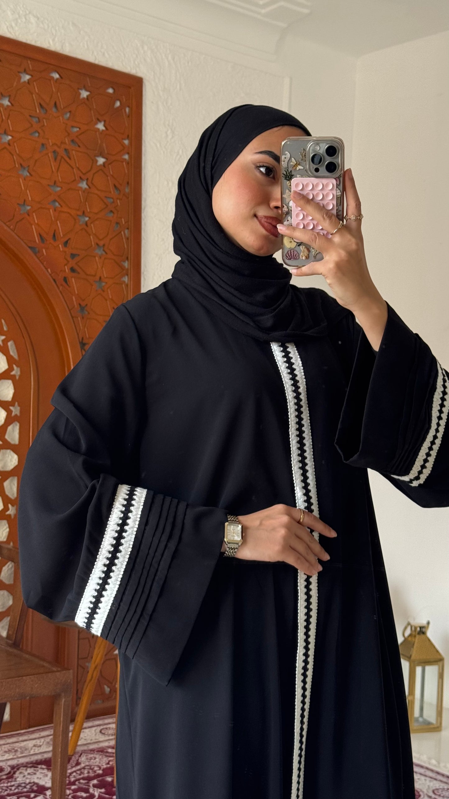 Hoda Abaya - Black