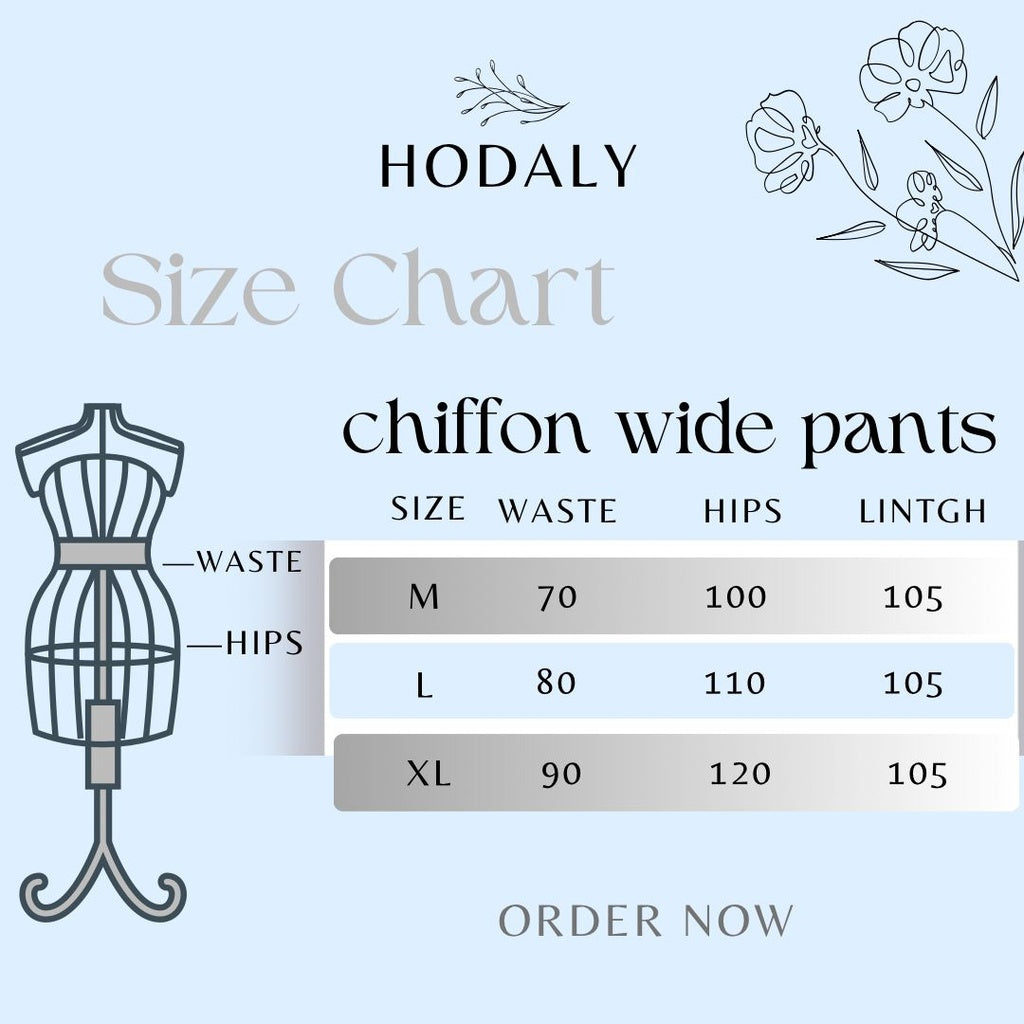 Maria Chiffon wide Leg Pants - Avocado