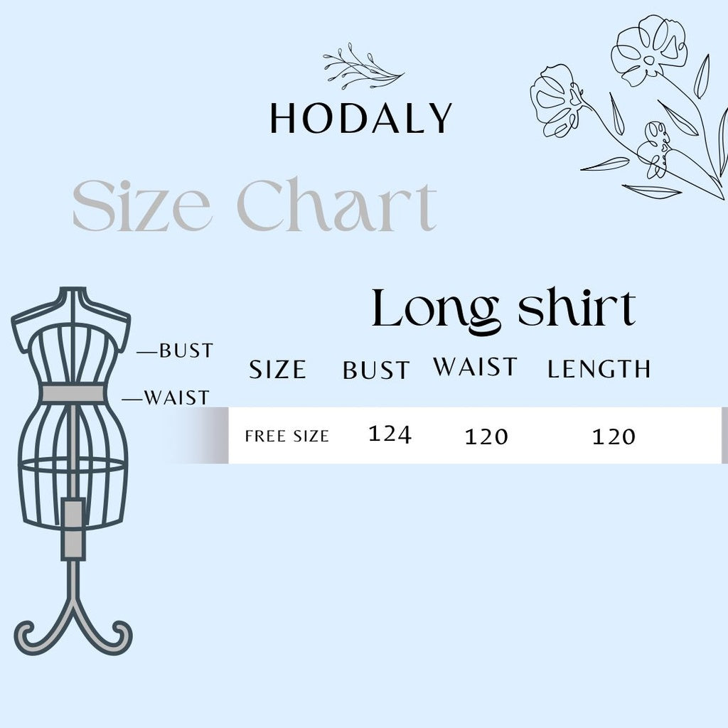 Long Shirt Chimes - White