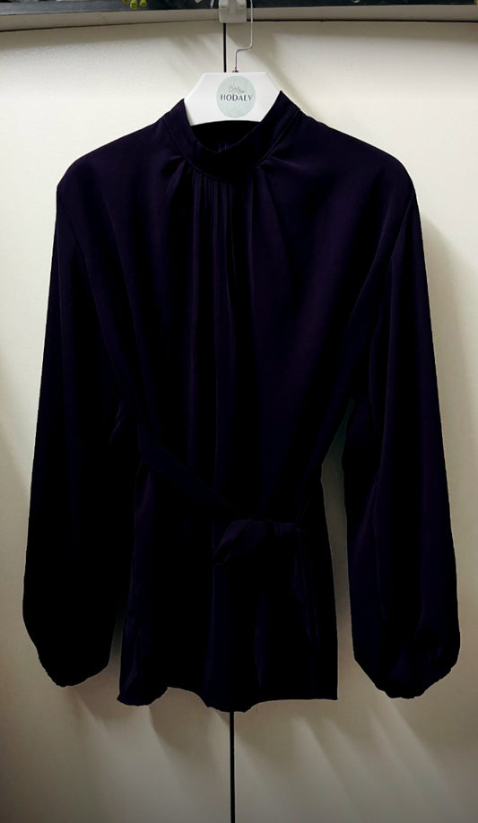 Amalia Blouse - Dark Purple